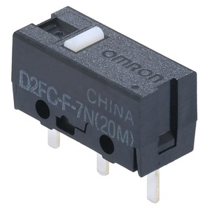 D2FC-F-7N(20M) SNP ACT SPST-NO SWITCH 6V eklenti Limit anahtarları - Product Image 1