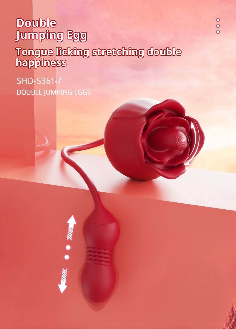 rose rouge