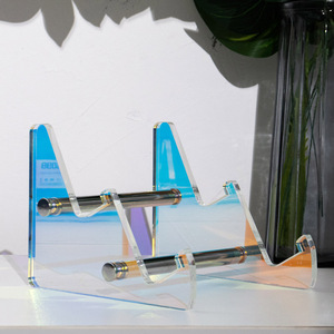 Soporte de acrílico transparente para Teclado mecánico de ordenador, estante de almacenamiento de 3 niveles para teclado - Product Image 4