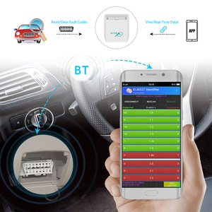 ViecarVC100ワイヤレスBT4.0ユニバーサルカーOBD2スキャナーカーコードリーダー診断スキャンツールサポートAndroidおよびiOS - Product Image 5