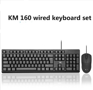 AOC KM160 Wired <strong>Keyboard</strong> Mouse Combo Universal Notebook Desktop <strong>Computer</strong> Modern Home Business Office PC <strong>Keyboard</strong> and Mouse Set - Product Image 4