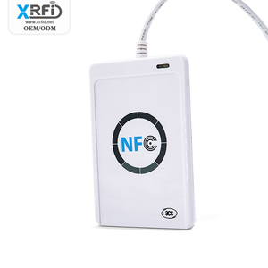 Alta calidad 13,56 MHz USB NFC tarjeta inteligente RFID lector ABS Material sin contacto para Control de acceso de red - Product Image 4