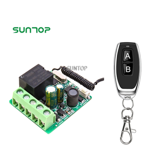RF 433 Mhz Fernbedienungen Drahtloser Fernbedienung schalter 220V 1CH Relais empfänger modul mit Fernbedienung am AUS-Sender - Product Image 6