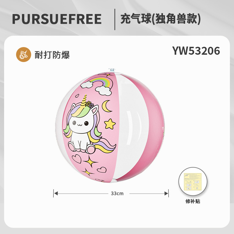 ลูกโป่งเป่าลม (ลายยูนิคอร์น) YW53206