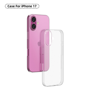 超薄型ソフトシリコンクリスタルクリアリムジェル透明TPU携帯バックケースカバーApple iPhone 17シェル用 - Product Image 4
