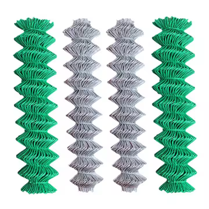 Koruyucu çit Chainlink siklon Mesh elmas delik zincir bağlantı Net çit demir tel örgü toptan özelleştirilebilir - Product Image 2