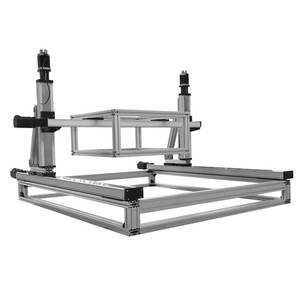 多軸位置決めシステム電動レールガイド重負荷リニアガントリーロボットボールネジXYZステージ - Product Image 1