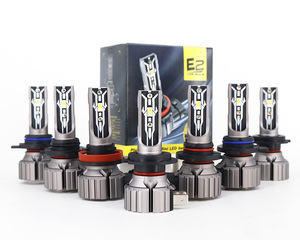 Araba LED far 6000LM 6000K mini E2 36W araç aydınlatma sistemi, araba led far H4 H7 sis ampuller - Product Image 1