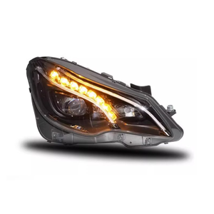 Mercedes Benz E Class için SJC otomatik aydınlatma sistemleri lazer far E200 E200 Mercedes E300 2010-2017 araba aksesuarları kafa lambaları