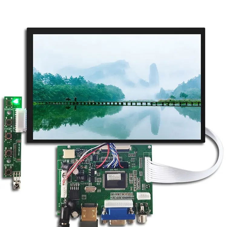 39ピンIps TftLCDコントローラーボードLVDsタッチスクリーンプロジェクタータブレット用7インチディスプレイ1280 * 800TftLCDディスプレイパネル