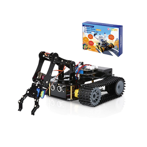 ACEBOTT ESP32 WiFi Starter <strong>Kit</strong> 4WD Tank Track Children's Learning Robot Arm Car with Ai for <strong>Arduino</strong> <strong>Compatible</strong> Robotics <strong>Kits</strong>