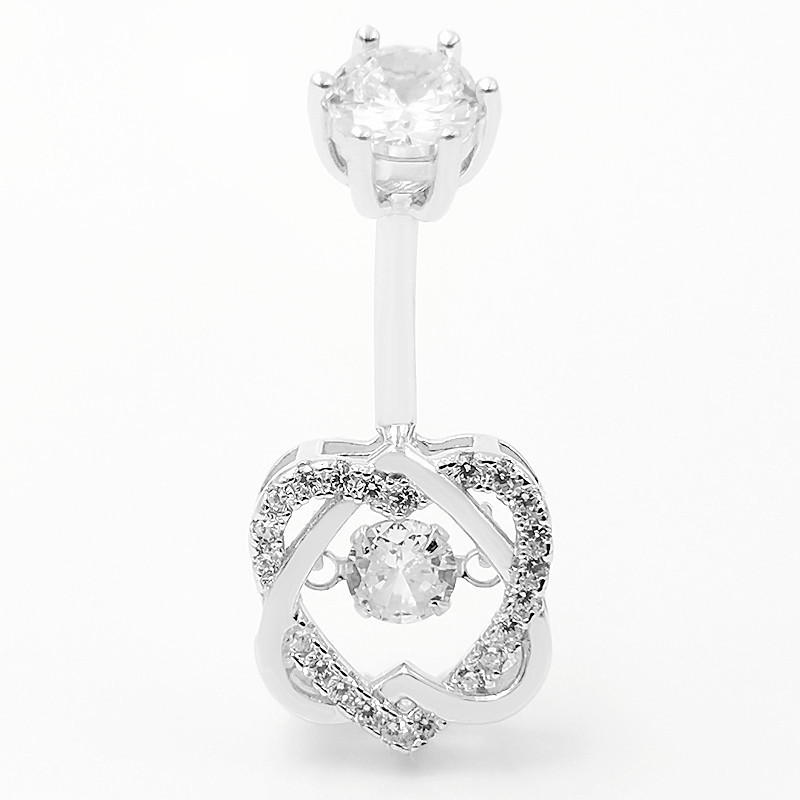 8MM White gold