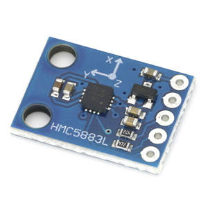 GY-273 3V-5V HMC5883L triplo asse bussola magnetometro modulo sensore a tre assi modulo campo magnetico per Arduino - Product Image 4