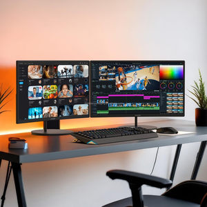 23.8\&quot;-27\&quot; -32\&quot; Mid Tower Monitor Cover Kit ATX Form Plastic Bracket Base with Frame for <strong>Computer</strong> Cases &amp; Towers - Product Image 6
