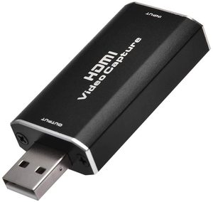 HDMI转USB 2.0采集卡加密狗1080P输出录像机抓取器，用于OBS捕捉游戏直播流 - Product Image 1