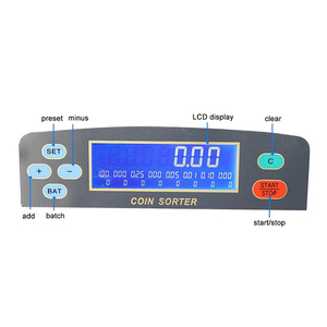 Min <strong>Coin</strong> Sorter <strong>Coin</strong> <strong>Counting</strong> <strong>Machine</strong> LCD Display Automatic <strong>Coin</strong> Counter Show Total Value - Product Image 6