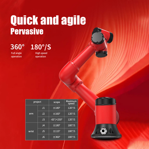 I robot industriali a sei assi guidano la moderna automazione di fabbrica, reinventando i processi di produzione con un'efficienza di precisione superiore - Product Image 6