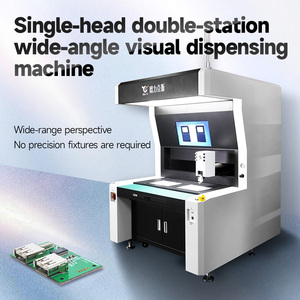 OEM Custom ized Drei-Achsen-Vision-Klebespender-Roboter-Computersteuerungs-Programmierung mit visueller Kamera-Klebe ausgabe maschine - Product Image 2