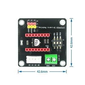 42 Stepper Motor <strong>Driver</strong> Expansion Board DRV8825 A4988 3D Printer Control Shield Module For <strong>Arduino</strong> For <strong>UNO</strong> R3 Ramps1.4 DIY Kit