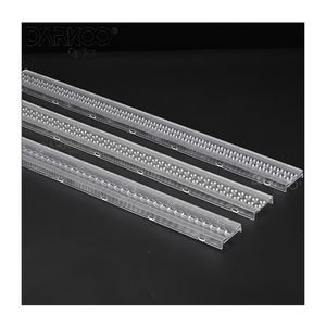 Dẫn ống kính không đối xứng của Đèn Ngoài Trời PC quang học ống kính tuyến tính chất lượng cao lớn 60 PMMA ống kính ánh sáng PC ống kính tuyến tính - Product Image 5