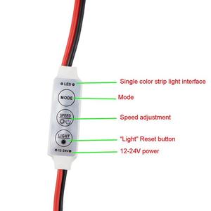 DC 5 В USB 3-кнопочный мини-контроллер, USB RGB Световой бар контроллер для регулировки цвета света