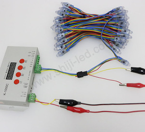 12mm LED-Lichterkette UCS 512 Parallels ignal IP 66 DC5V 0,3 W Warm weiße Weihnachts lichts chnur mit Epistar-Chip-Material - Product Image 4