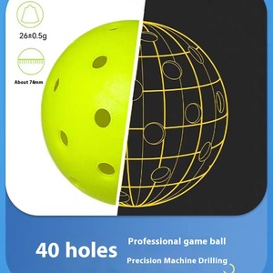 Pick Ball 40 <strong>Holes</strong> 26 <strong>Holes</strong> 74MM Injection Molding Porous PE <strong>Hole</strong> Ball TPE - Product Image 6