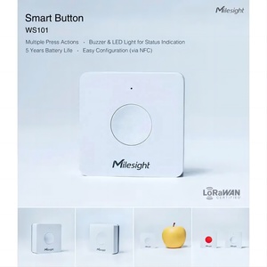 Milesight WS101 LoRaWAN Smart SOS Button para controles inalámbricos Disparadores y alarmas - Product Image 3