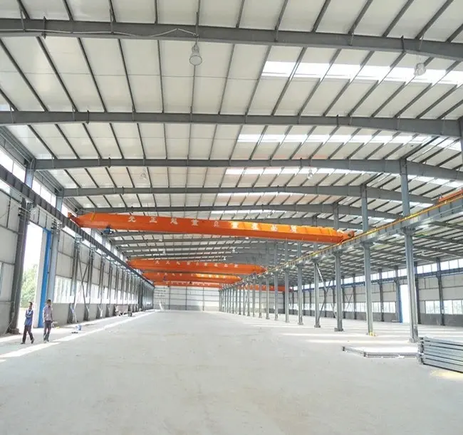 Facile assemblare capannone prefabbricato costruzione kit di costruzione in metallo magazzino strutture in acciaio fabbrica pre-ingegnerizzata