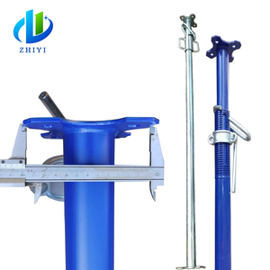3.4m Used Heavy Duty Full Extend Tilt up Concrete Formwork Steel Scaffold <strong>Support</strong> Post Jack Shoring Acrow Prop System for Slab - Product Image 1