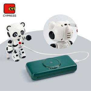 Mini Robot de juguete de Metal para niños, Panda recargable con grabación parlante y luz, novedad de 2022 - Product Image 3