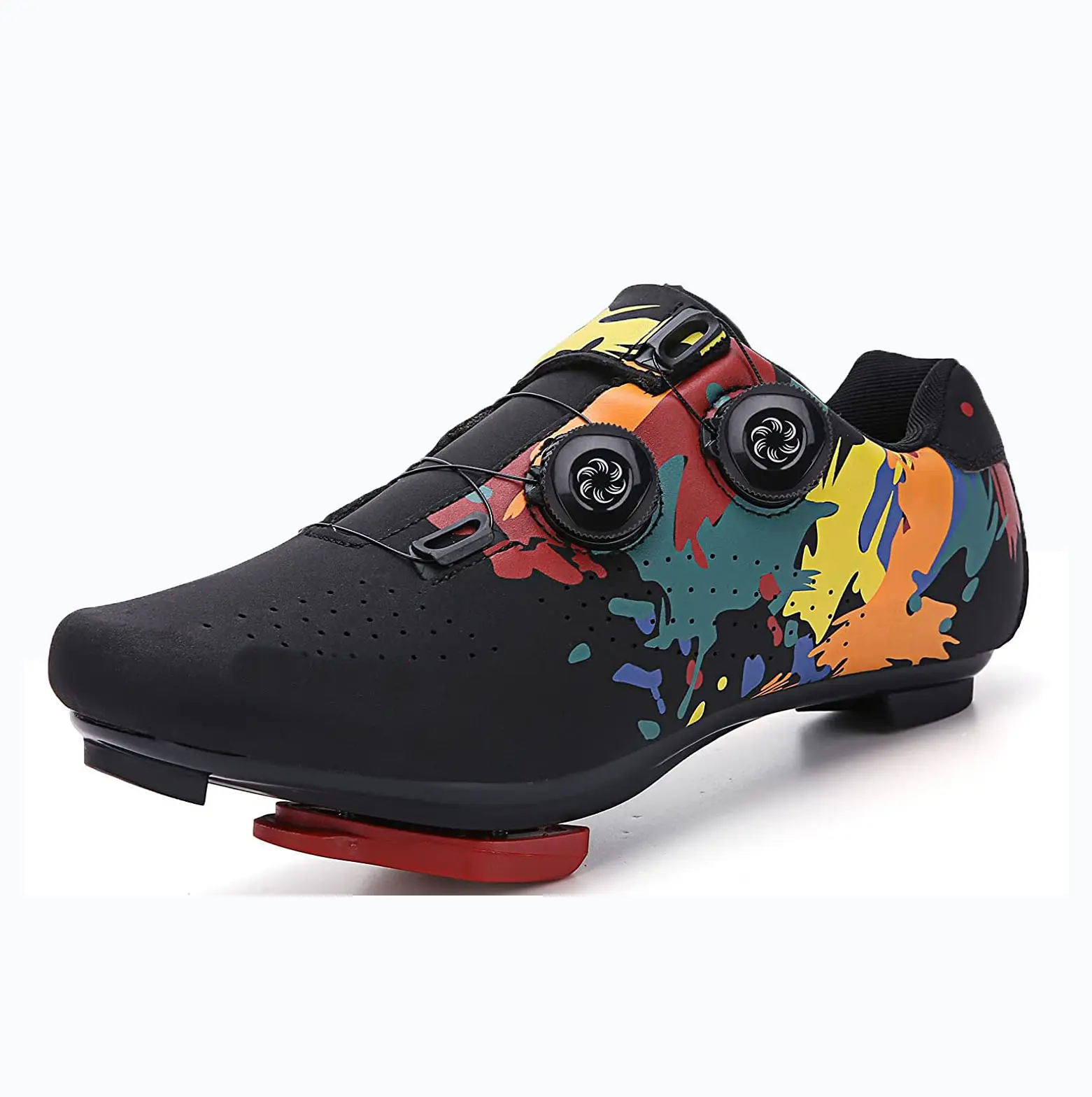 Zapatos de ciclismo personalizados para hombre, zapatillas de ciclismo profesionales para exteriores, de carbono, novedad