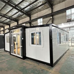 Casa contenedor de edificio modular expandible prefabricada en diversos diseños Optimiza el espacio de oficina temporal hecho de acero - Product Image 6
