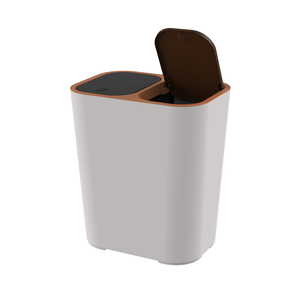 Caja de almacenamiento de basura con doble Clasificación, cubo de basura - Product Image 1