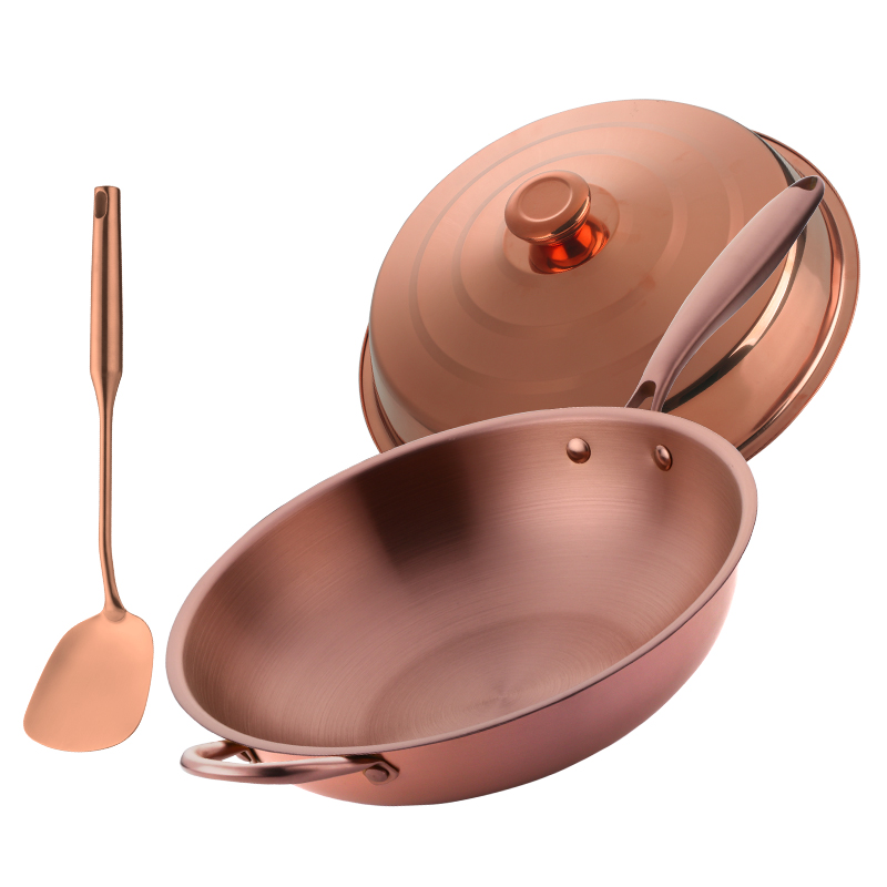 With lid and spatula