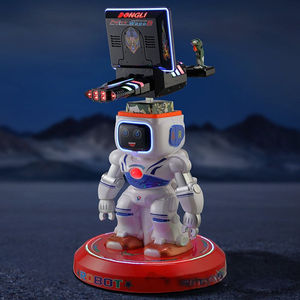 Hot Sales Coin Operated Arcade Intelligent <strong>Robot</strong> Toys Shooting Simulate Video <strong>Games</strong> Machine - Product Image 3