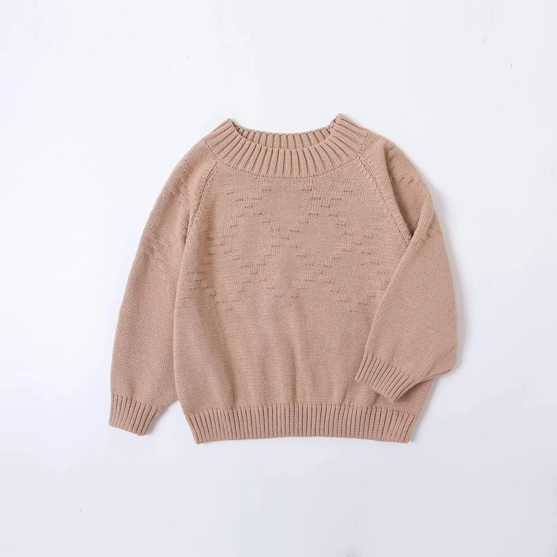 Maglioni autunno e inverno cotone a maniche lunghe e maglieria per bambini vestiti per bambini Pullover 0-12 mesi