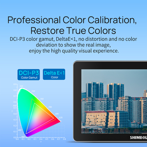 SHIMBOL M7 <strong>Camera</strong> Monitor 7 Inch LCD Full HD 2000nits HDMI-Compatiabled SDI DSLR Filed Display - Product Image 6