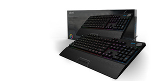 Teclado de goma GX650 para videojuegos, estructura de teclas retroiluminadas, RGB, función Macro, micrófono, ecualizador de música, LED - Product Image 6