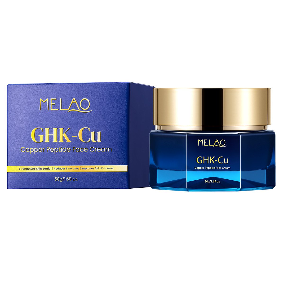 Crème pour le visage aux peptides de cuivre GHK-Cu
