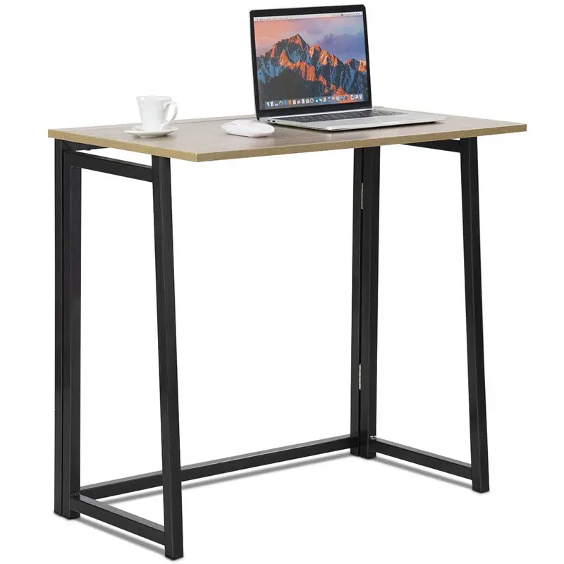Mesa plegable portátil para ordenador portátil, escritorio de escritura moderno y sencillo para estudio
