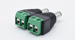 卸売DC Female & Male Jack 5.5*2.1ミリメートルConnector Plug Adapter Push Type Quick Power ConnectorためCCTV端子 - Product Image 6