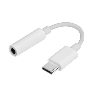 Type-C至3.5毫米耳机电缆适配器/usb-c公至3.5毫米数字模拟音频AUX音频插孔 - Product Image 5