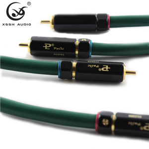 Cable de extensión de Audio YIVO OEM ODM, carcasa de PVC de calidad de estudio DIY, 9mm de diámetro Cable de señal HIFI Aux RCA, Cable para amplificador, Subwoofer - Product Image 5