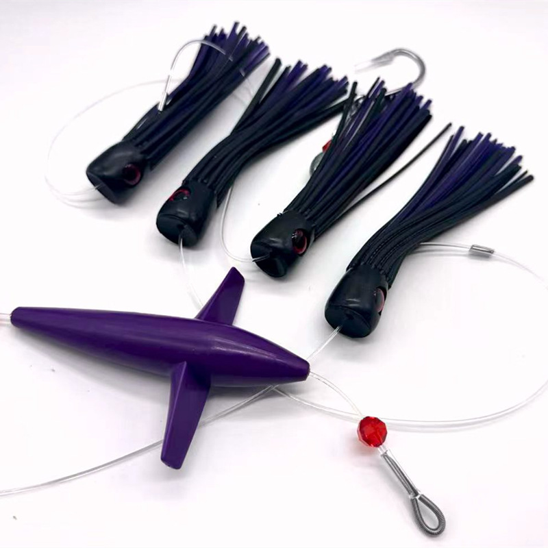 Black + purple