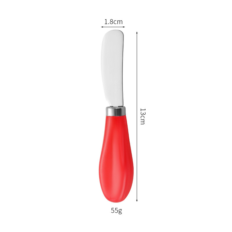 Red handle butter knife