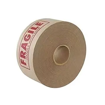 Starch glue Economy Reinforced Custom Craft Packaging Biodegradable Paper Oem Kraft Tape