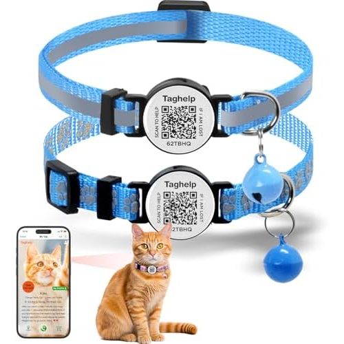 reflective strip Paw pattern - Blue