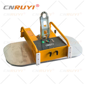 CEマークされたシングルパッド<span class=keywords><strong>Vaccum</strong></span>リフター、ガラスとサンドイッチの壁パネルのインストールのためのコンパクトな真空リフター