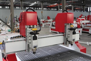 Oodworking-enrutador CNC de doble cabezal, enrutador CNC de calidad de 4x8, 1325 - Product Image 3